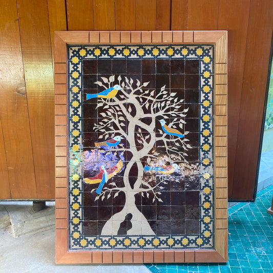 The Majestic Tree of Life – Moroccan Zellige Mosaic Art