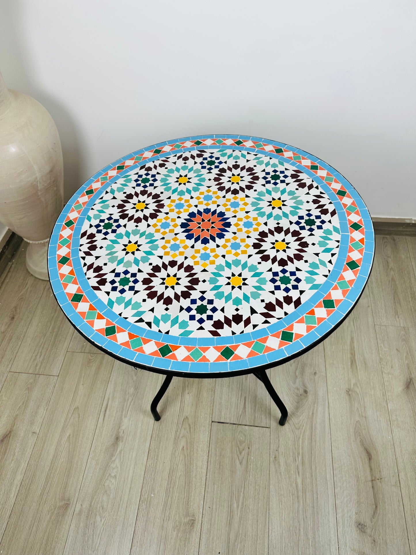 Celestial Harmony Mosaic Table