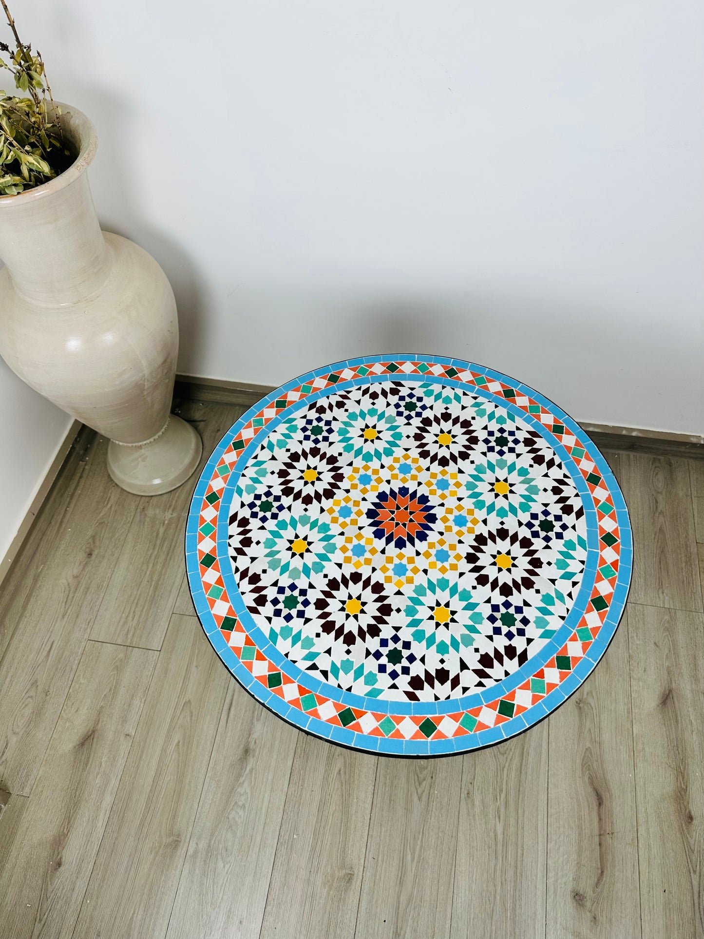 Celestial Harmony Mosaic Table