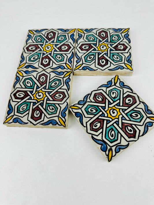 Zellige Starburst Moroccan Tile