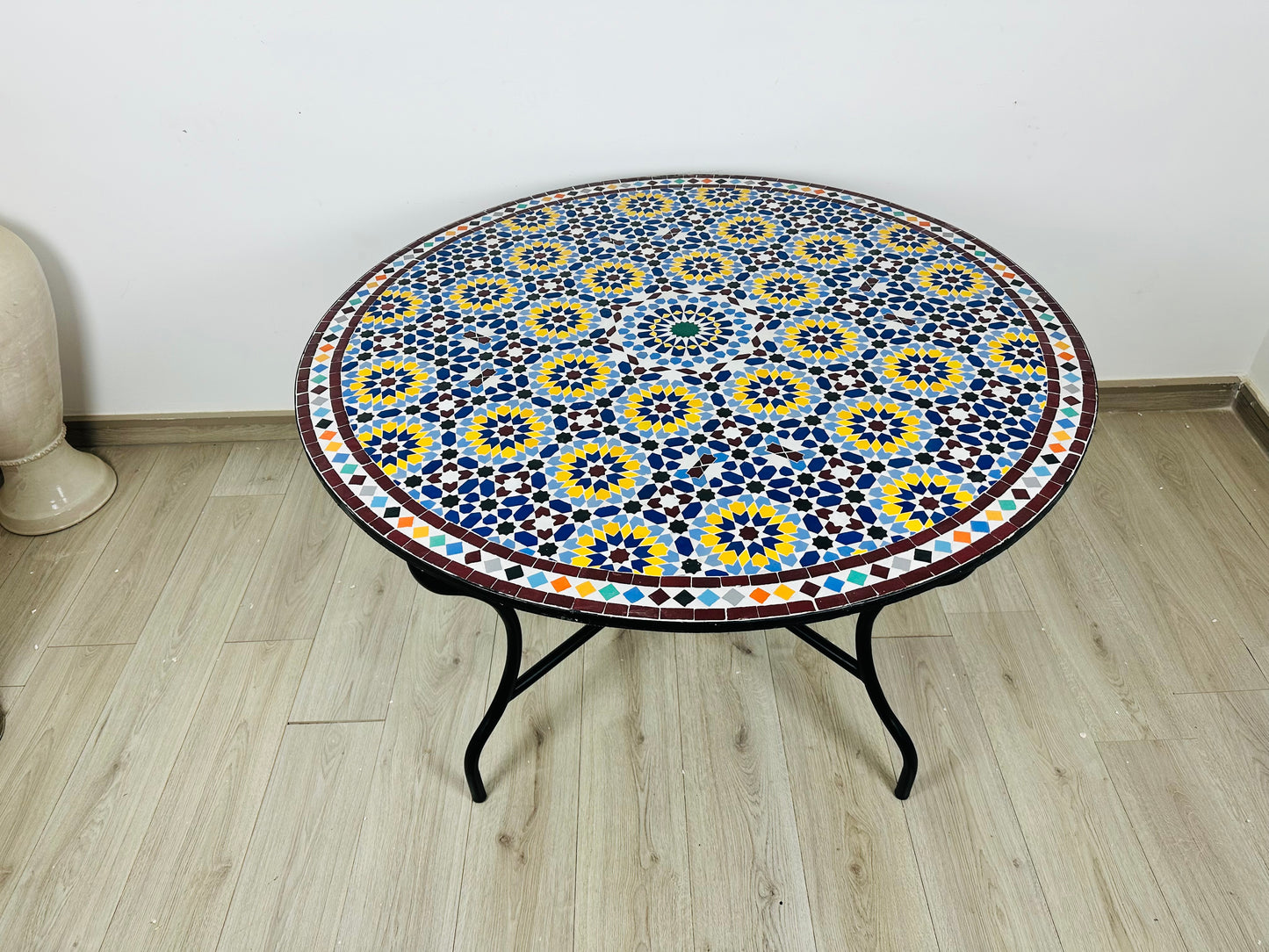 Sunflower Majesty Mosaic Table