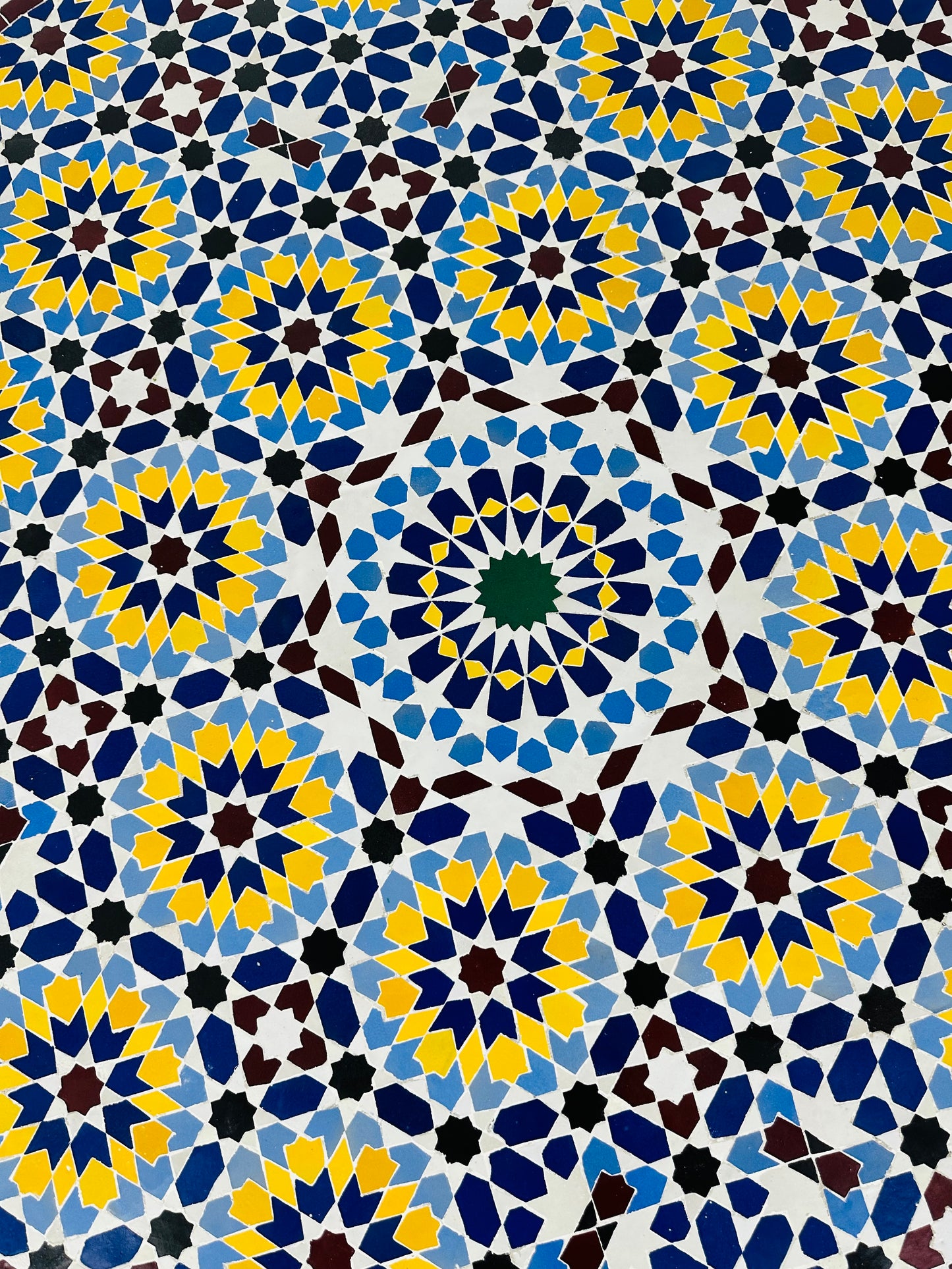 Sunflower Majesty Mosaic Table