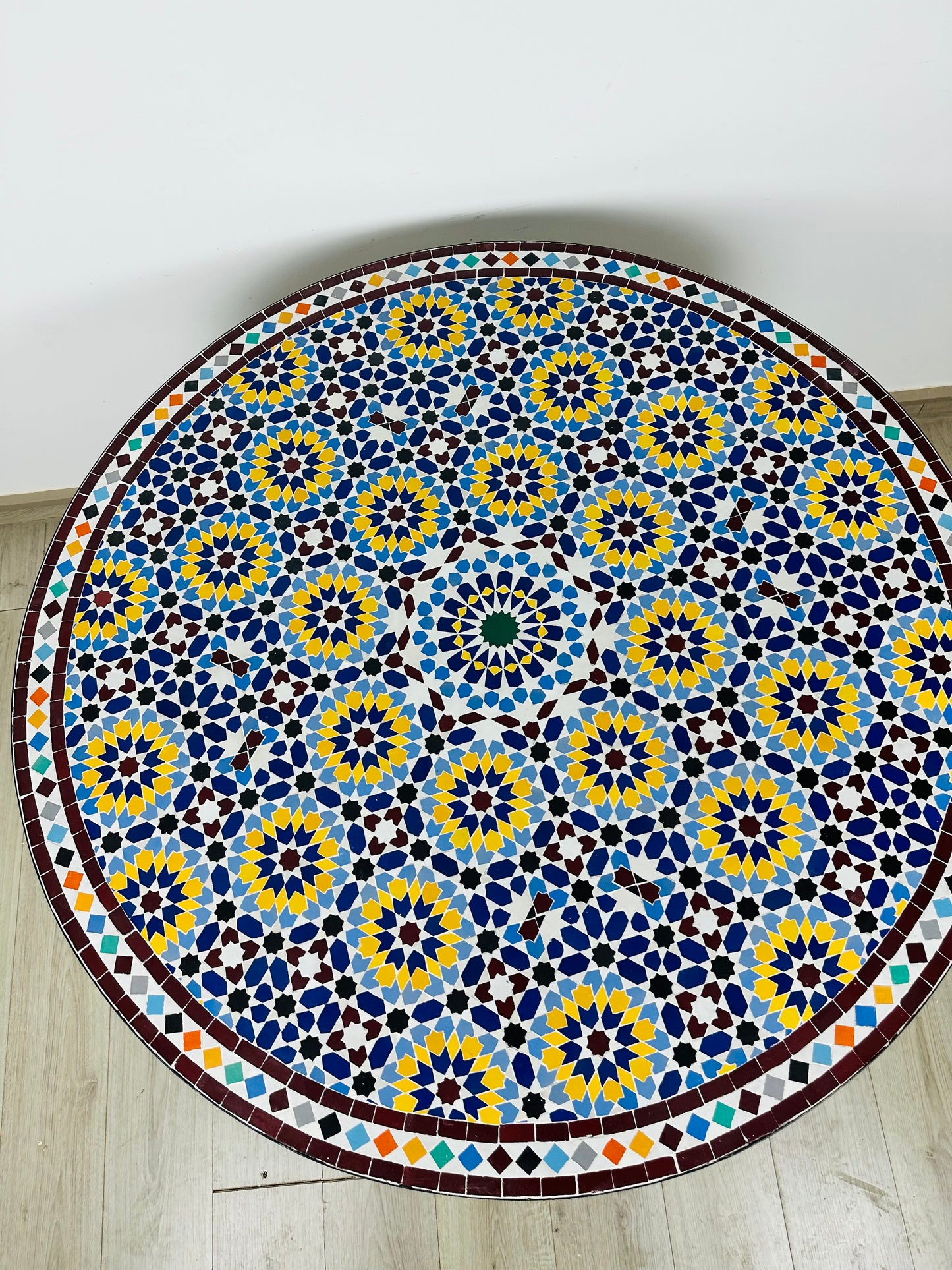 Sunflower Majesty Mosaic Table