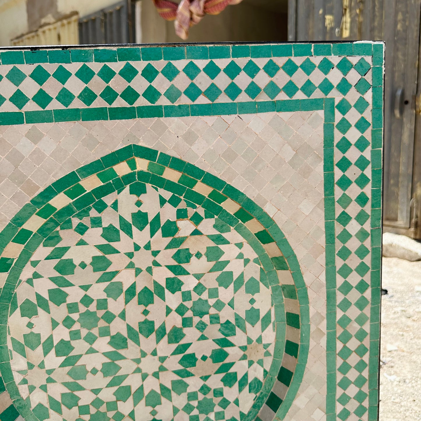 Handcrafted Moroccan Zellige Fountain – A Timeless Work of Art