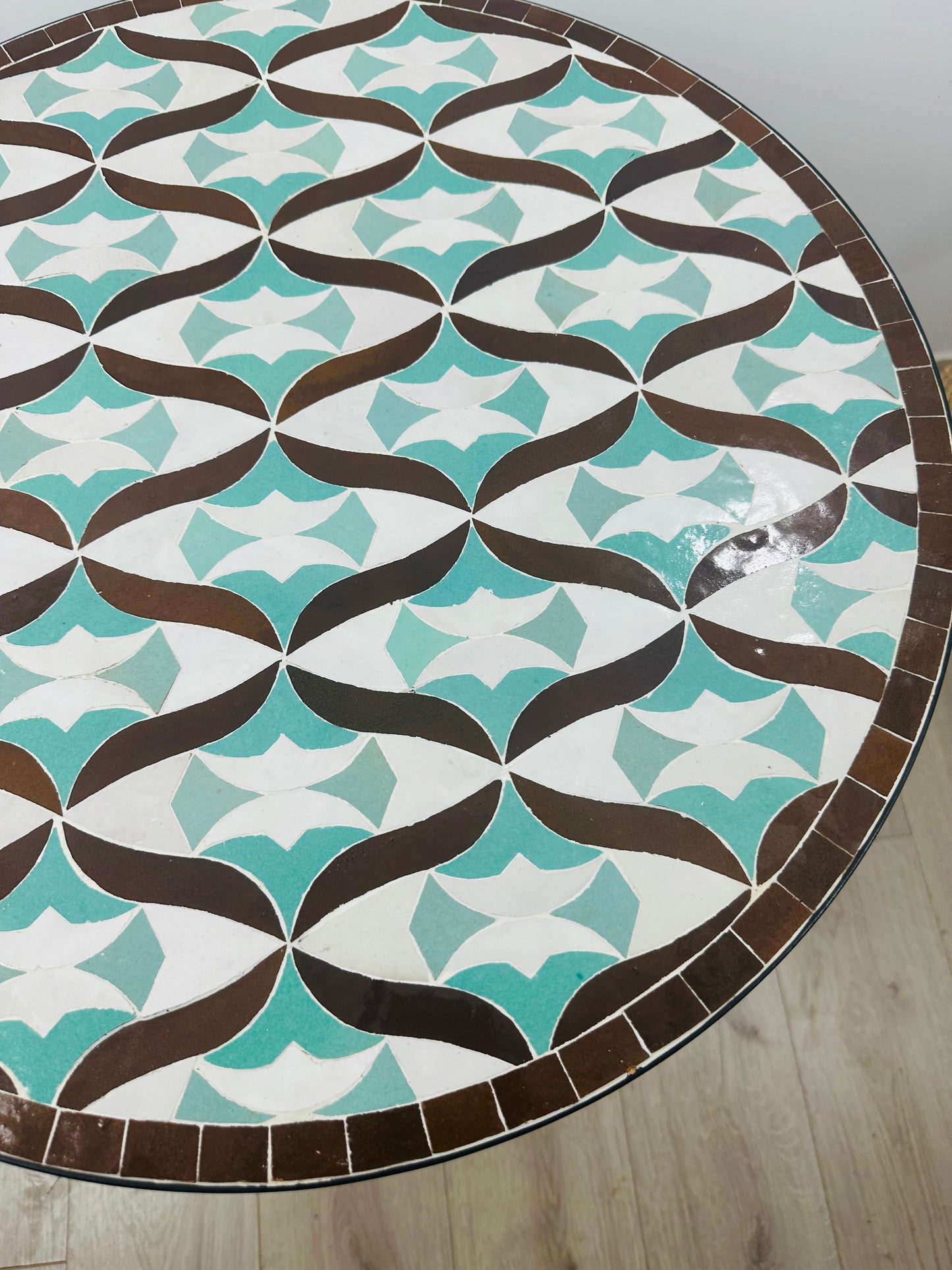 Aqua Star Mosaic Table