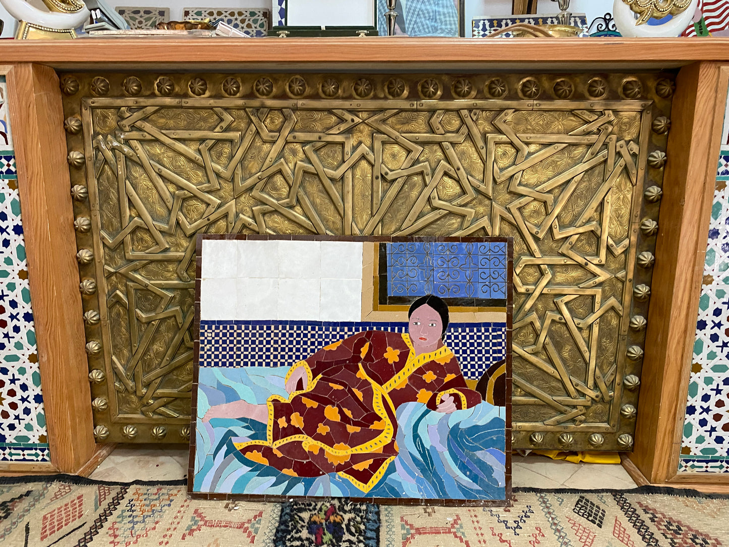 The Moroccan Odalisque – Handcrafted Zellige Mosaic