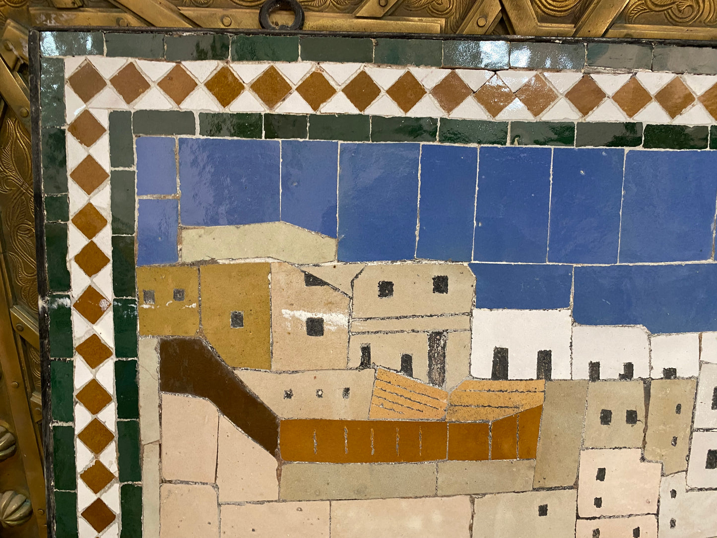 Mosaic Masterpiece: The Iconic Bab Bou Jeloud in Fez, Morocco