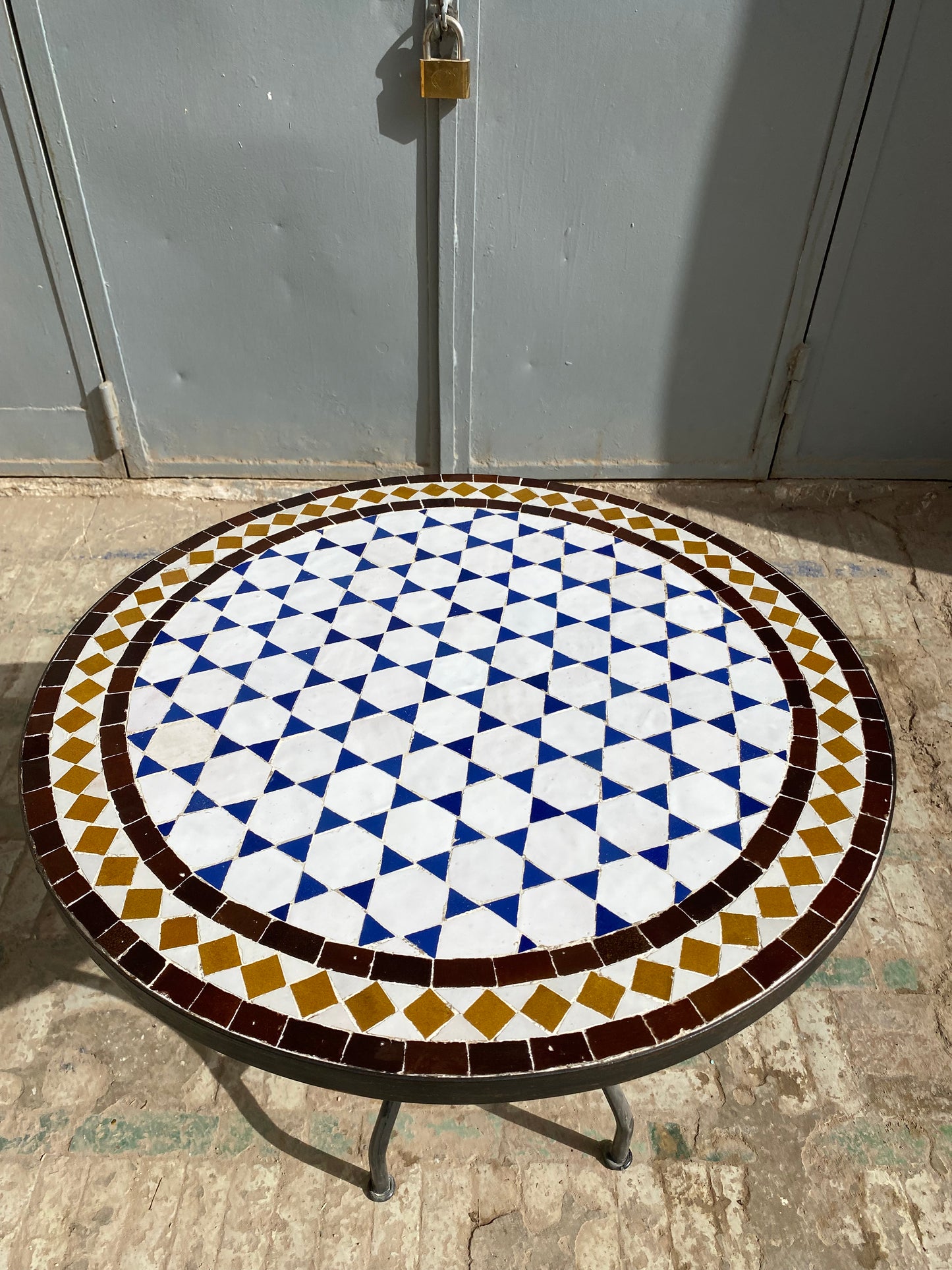 Celestial Harmony Mosaic Table