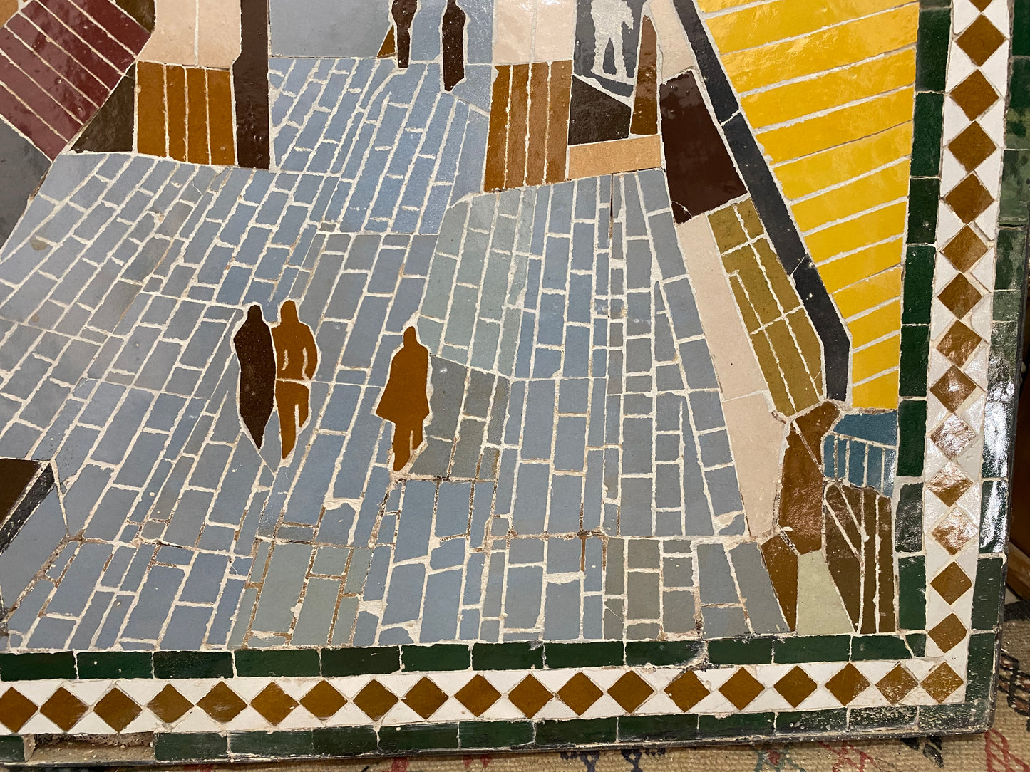 Mosaic Masterpiece: The Iconic Bab Bou Jeloud in Fez, Morocco