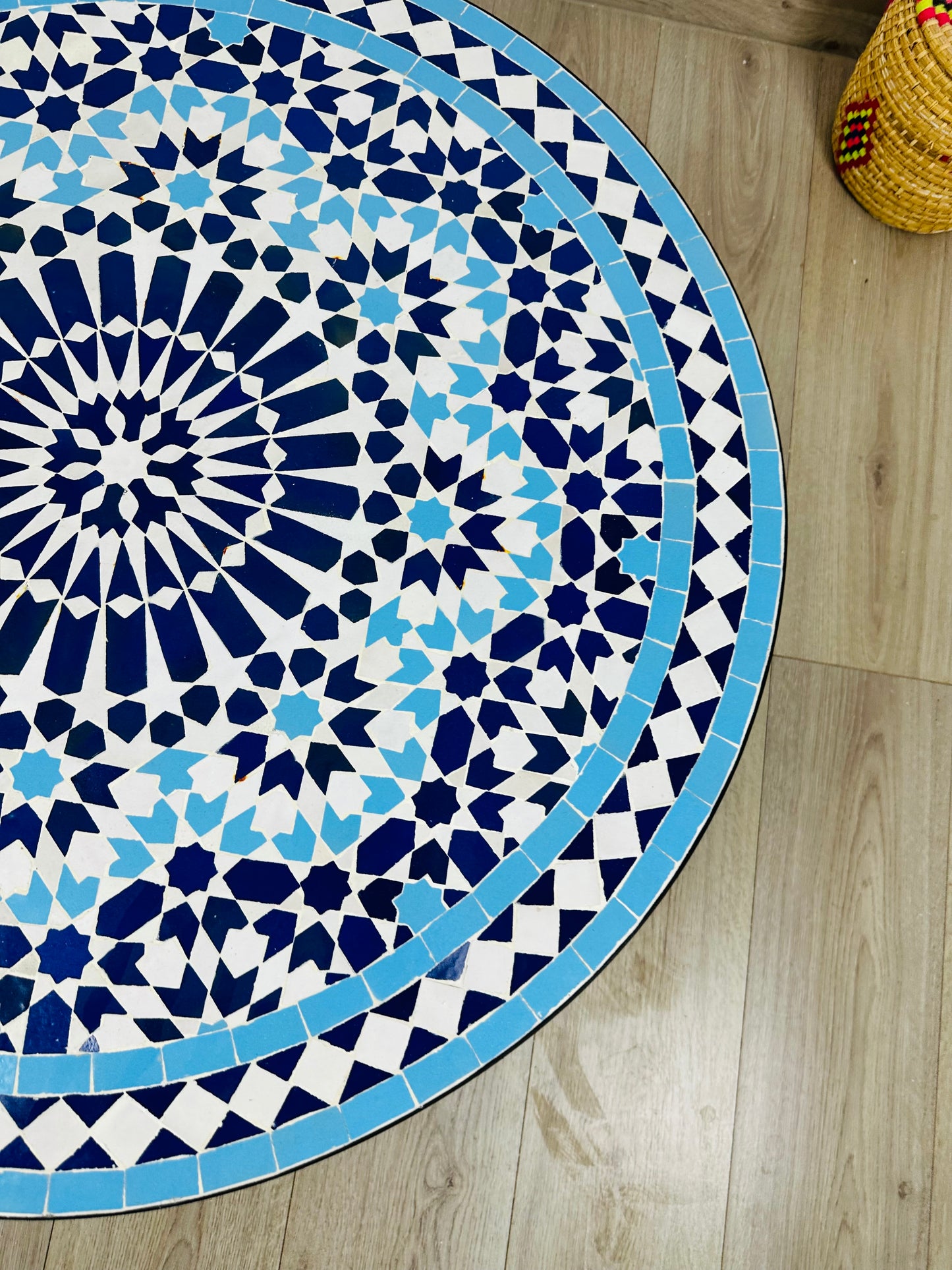 Celestial Harmony Mosaic Table