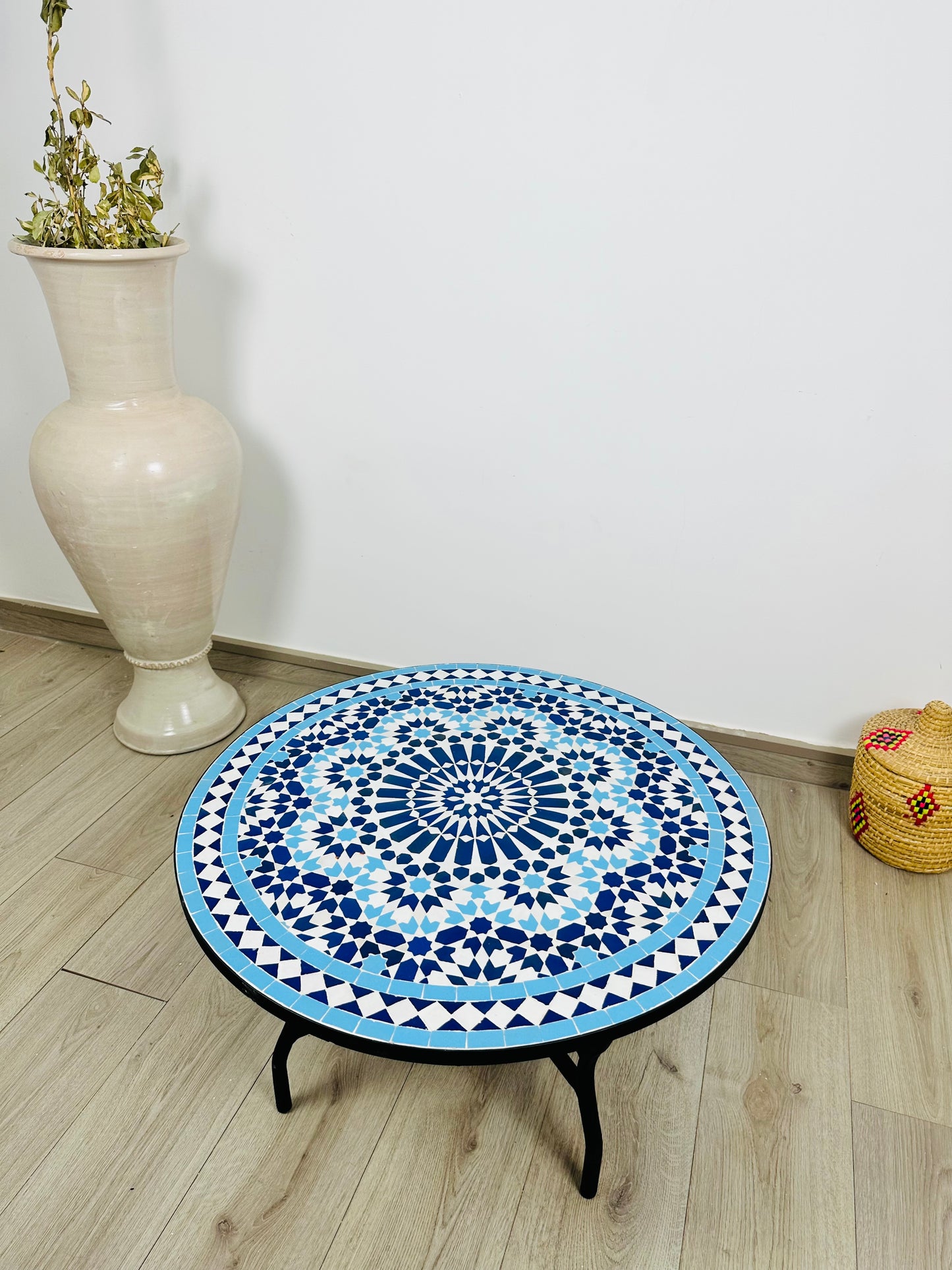 Celestial Harmony Mosaic Table