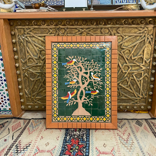 Tree of Life – Moroccan Zellige Mosaic Art