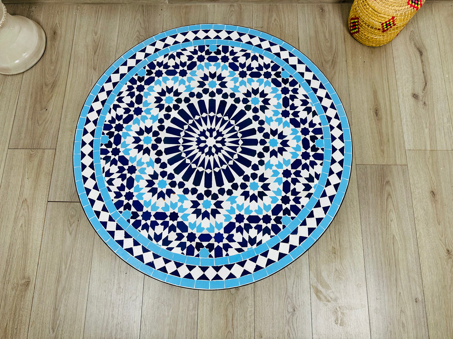 Celestial Harmony Mosaic Table