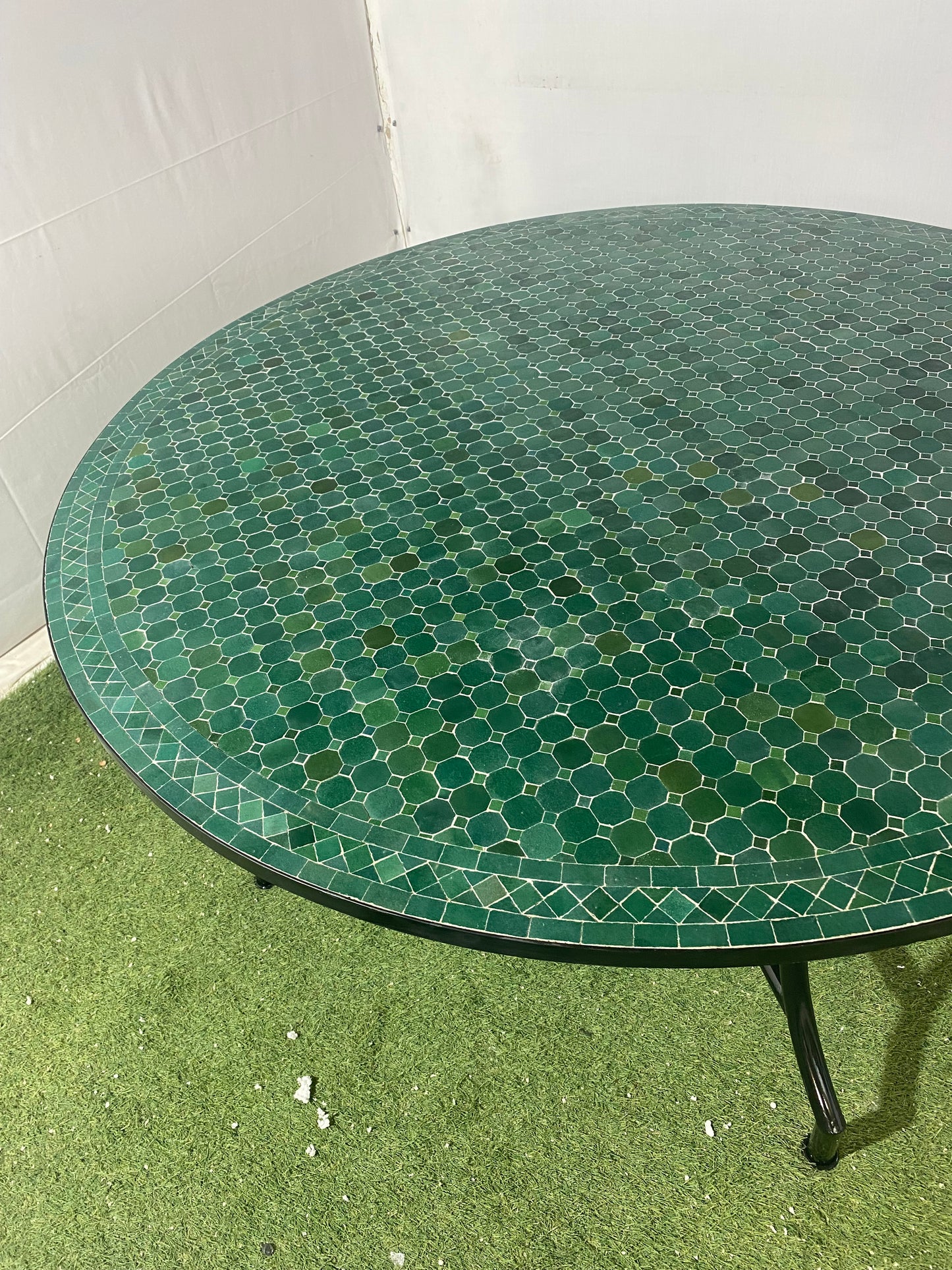Mesa de mosaico Emerald Haven