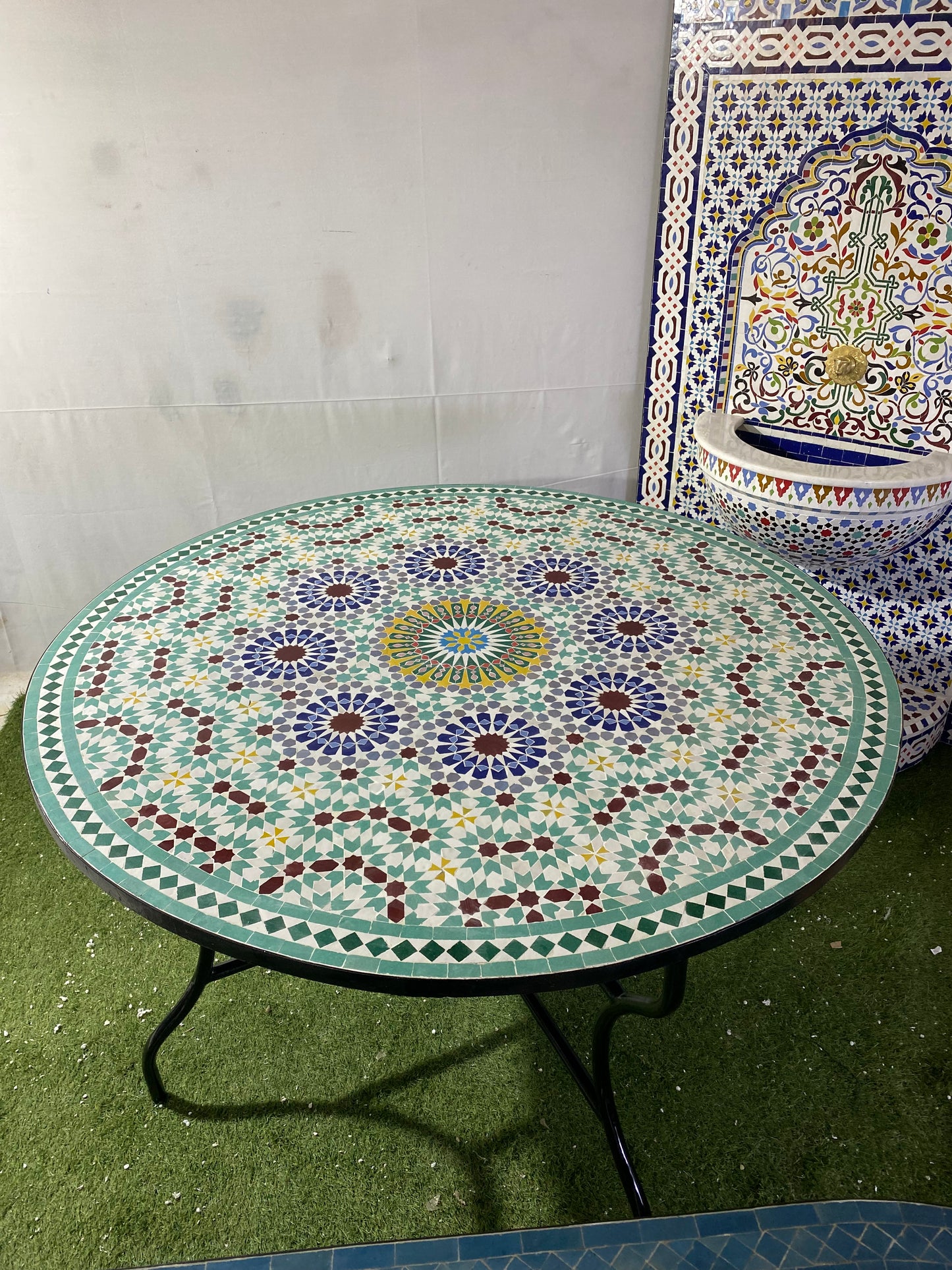 Handmade Moroccan Mosaic Table – A True Work of Art
