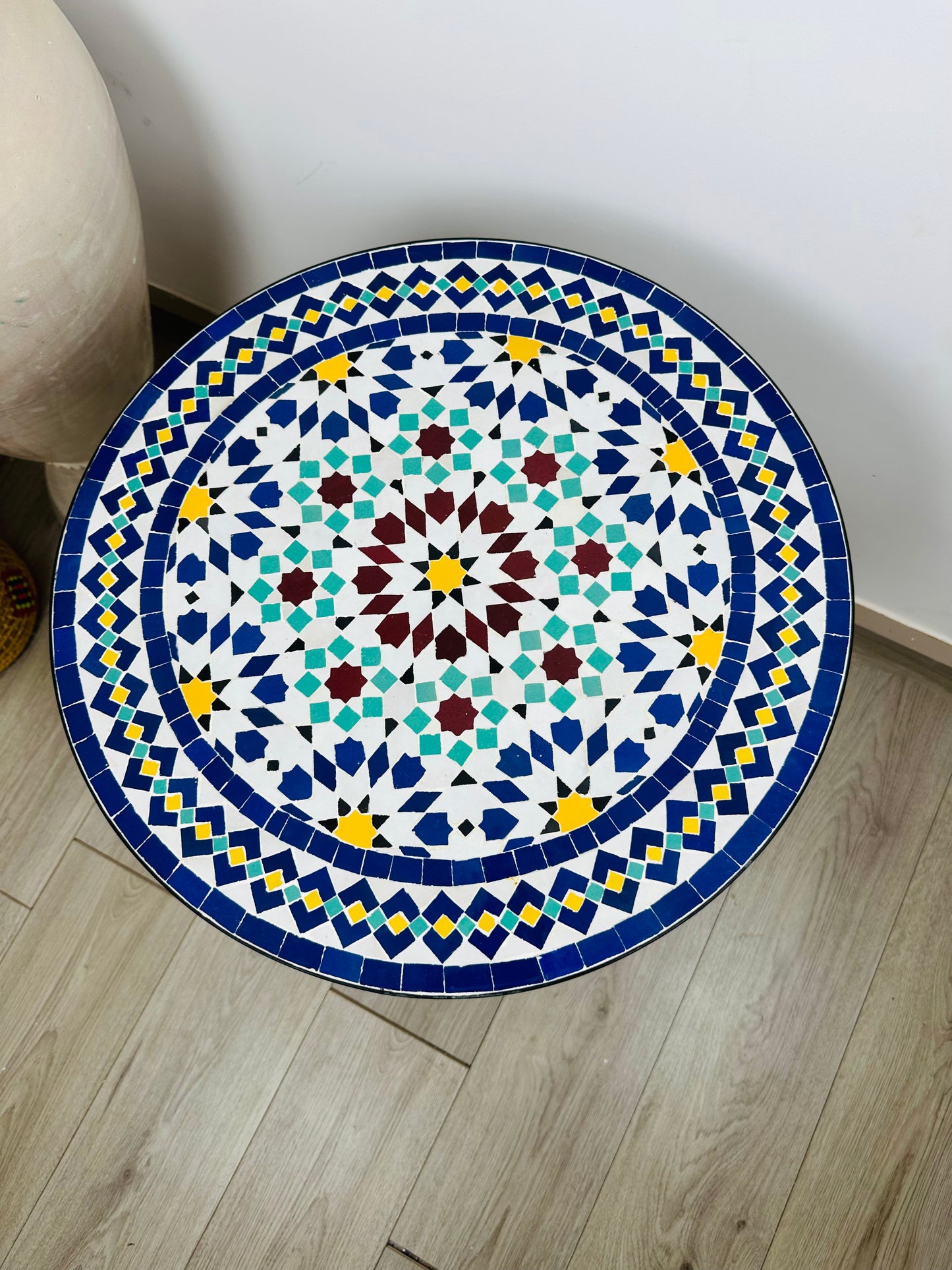 Celestial Harmony Mosaic Table