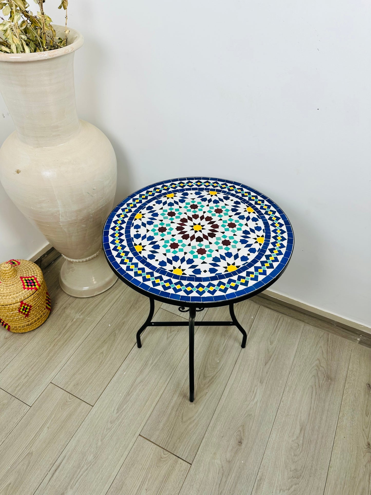 Celestial Harmony Mosaic Table