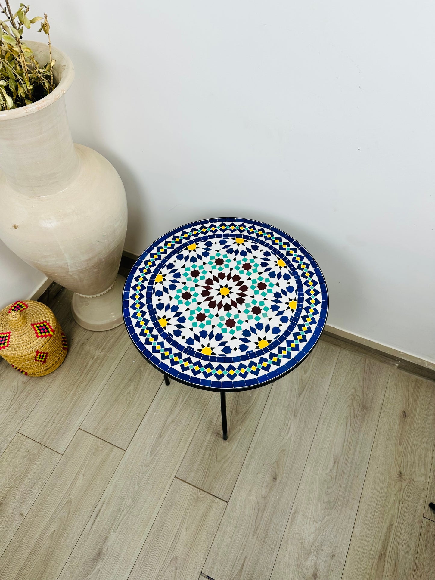 Celestial Harmony Mosaic Table