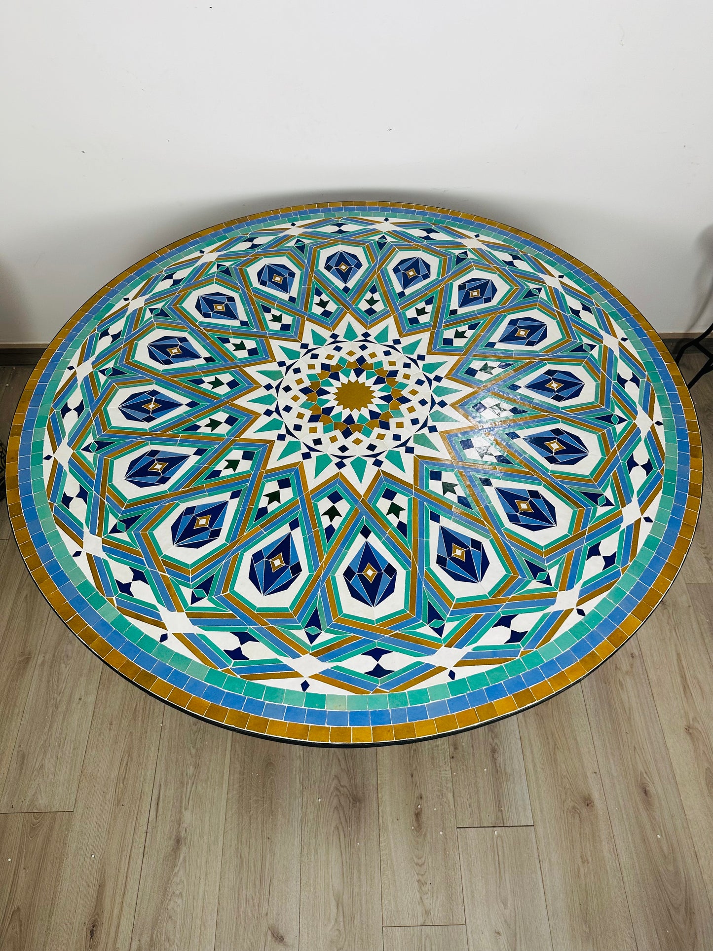 Imperial Mandala Mosaic Table