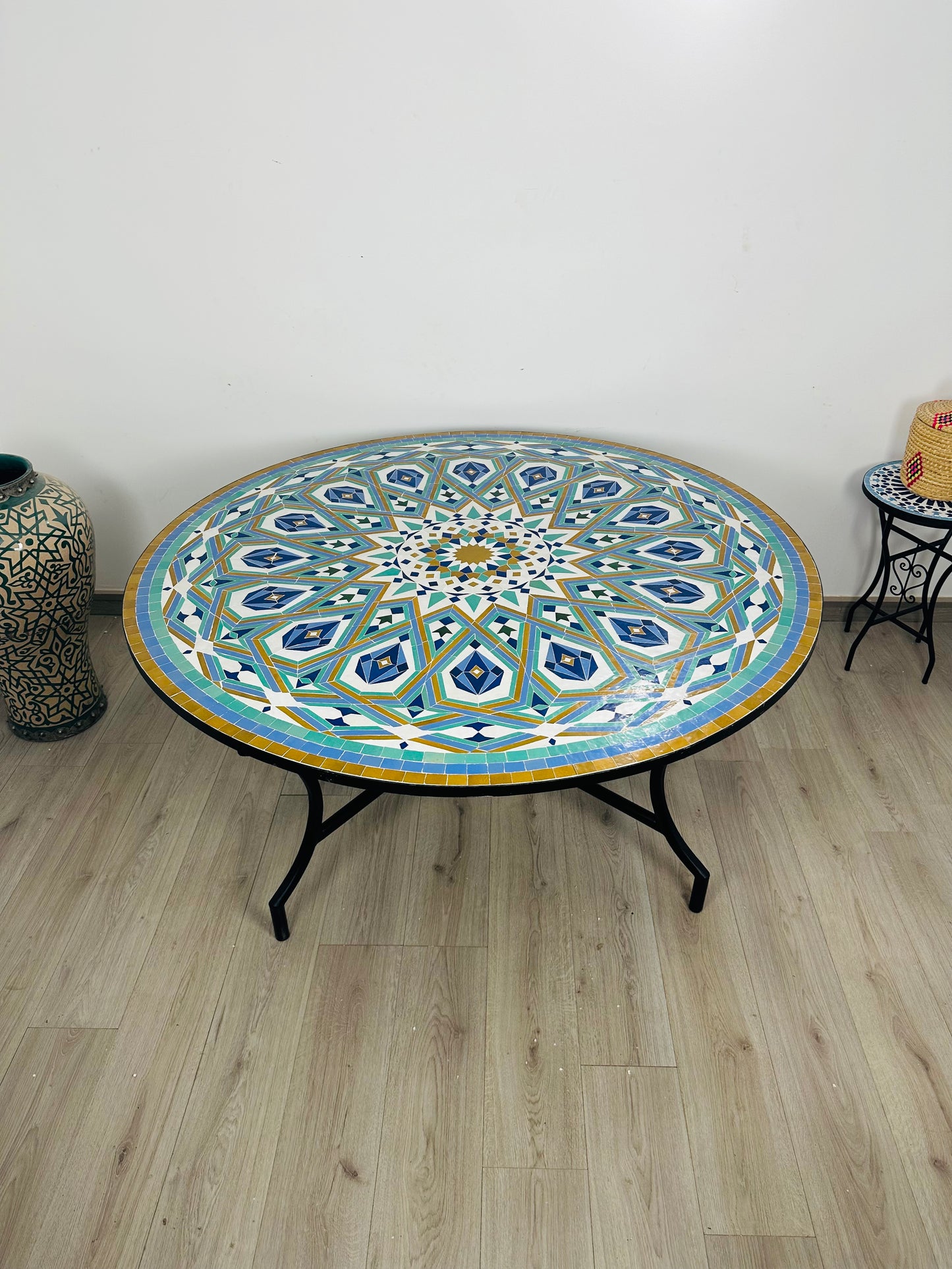 Imperial Mandala Mosaic Table