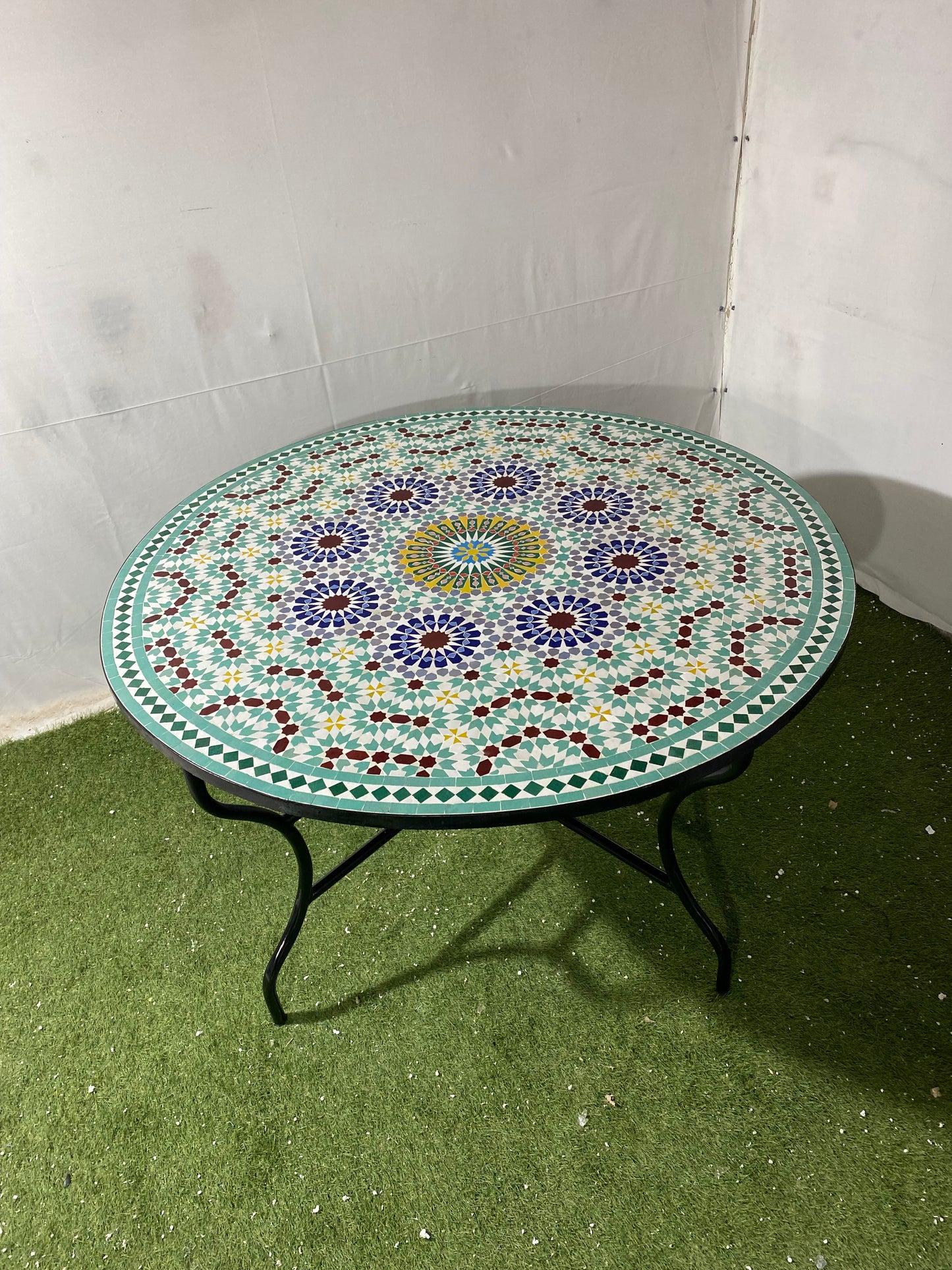 Handmade Moroccan Mosaic Table – A True Work of Art