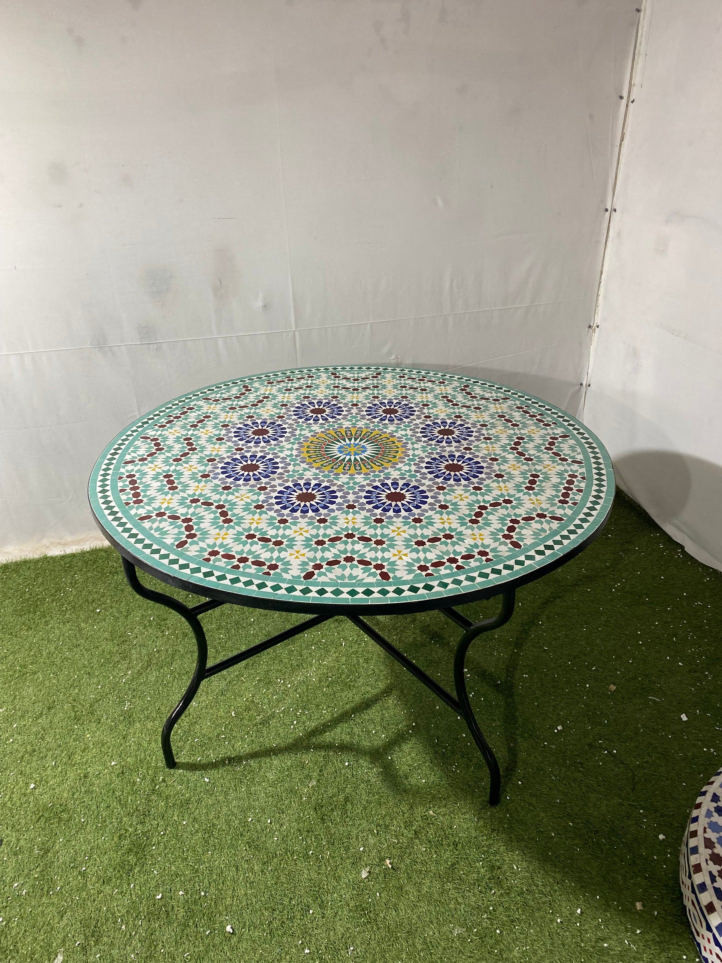Handmade Moroccan Mosaic Table – A True Work of Art