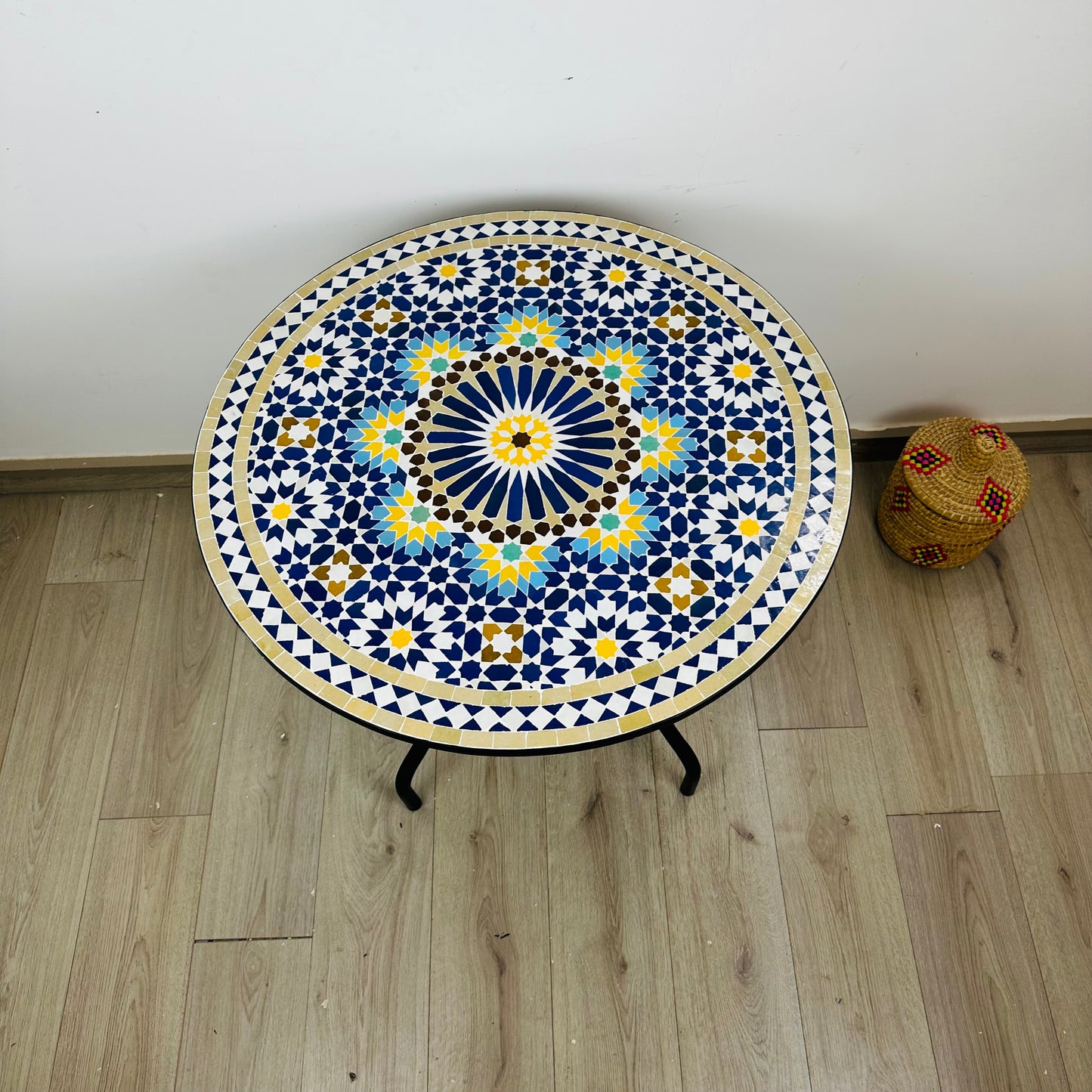 Royal Sunburst Mosaic Table