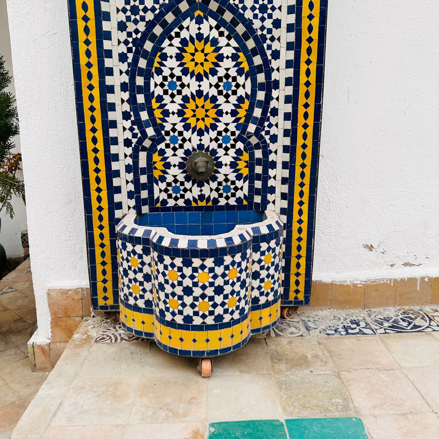 Timeless Craftsmanship fountain colorful
