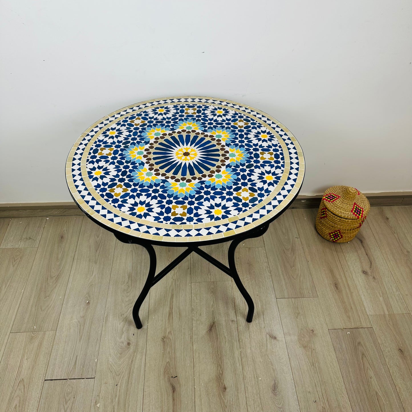 Royal Sunburst Mosaic Table