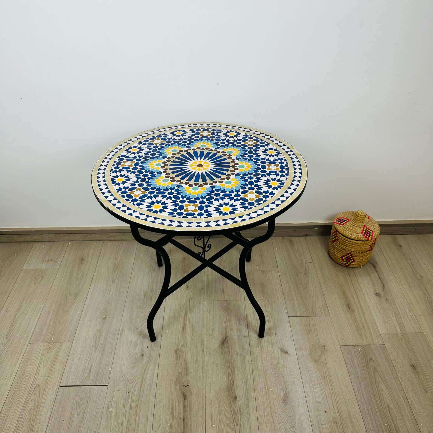 Royal Sunburst Mosaic Table