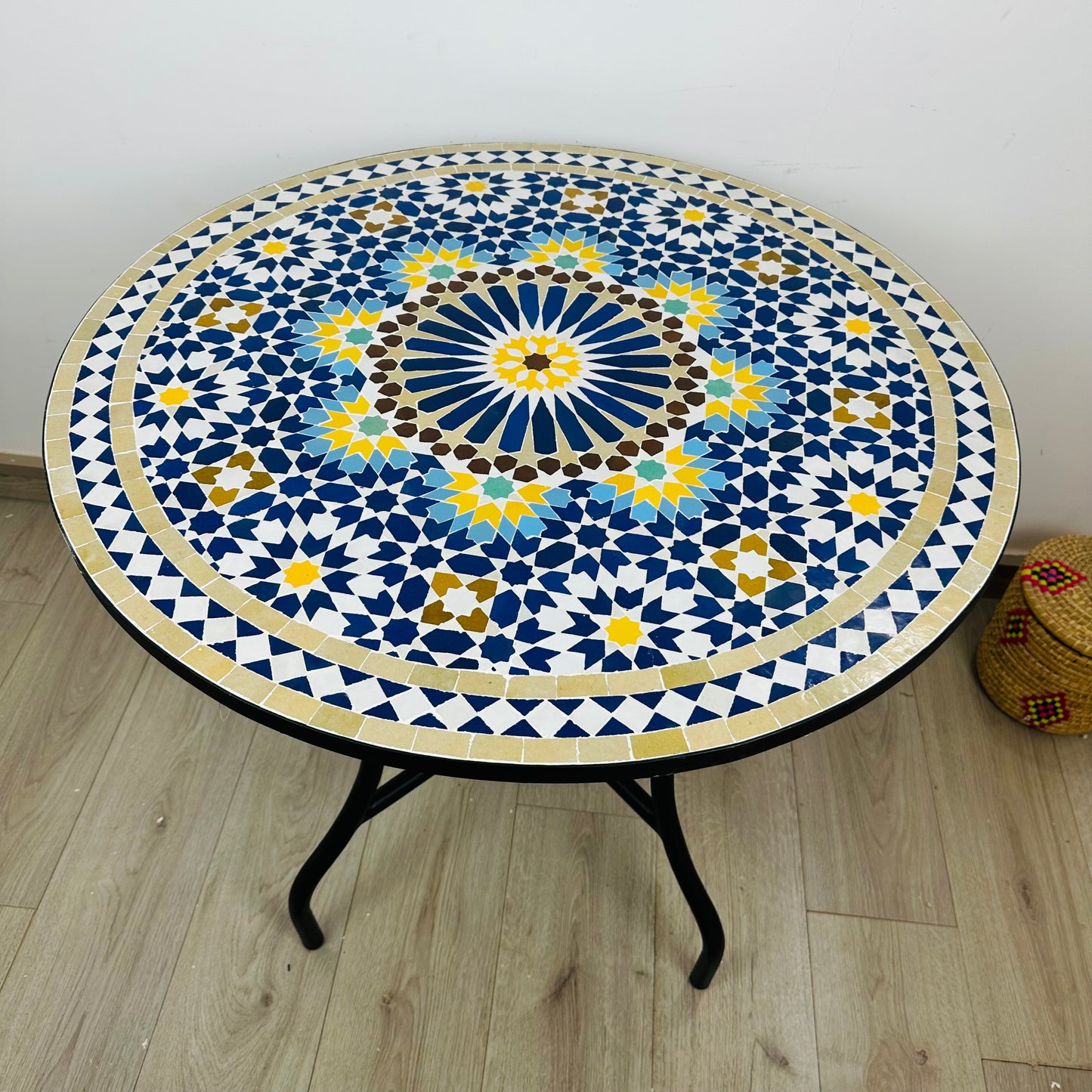 Royal Sunburst Mosaic Table