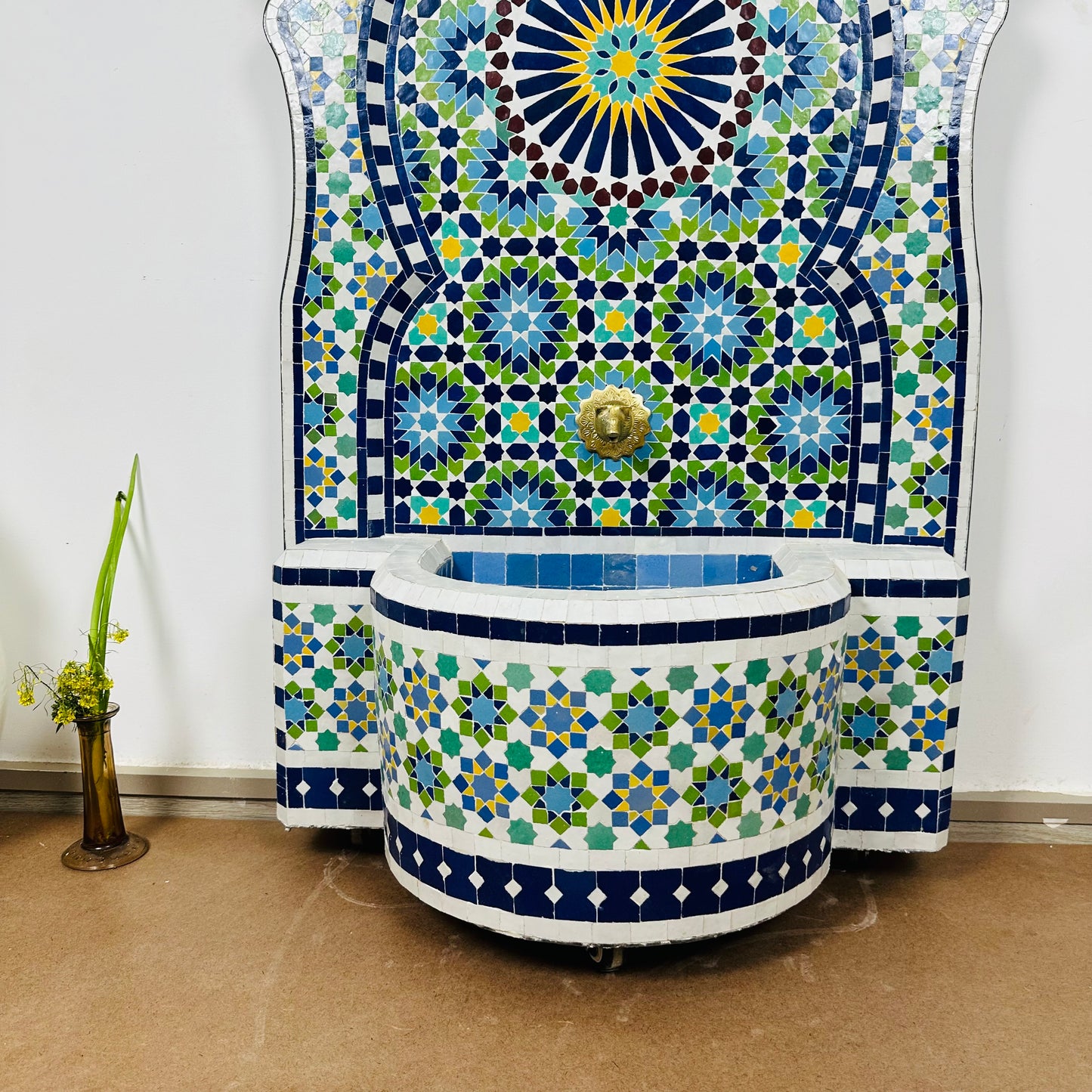 Stunning Moroccan Zellige fountain