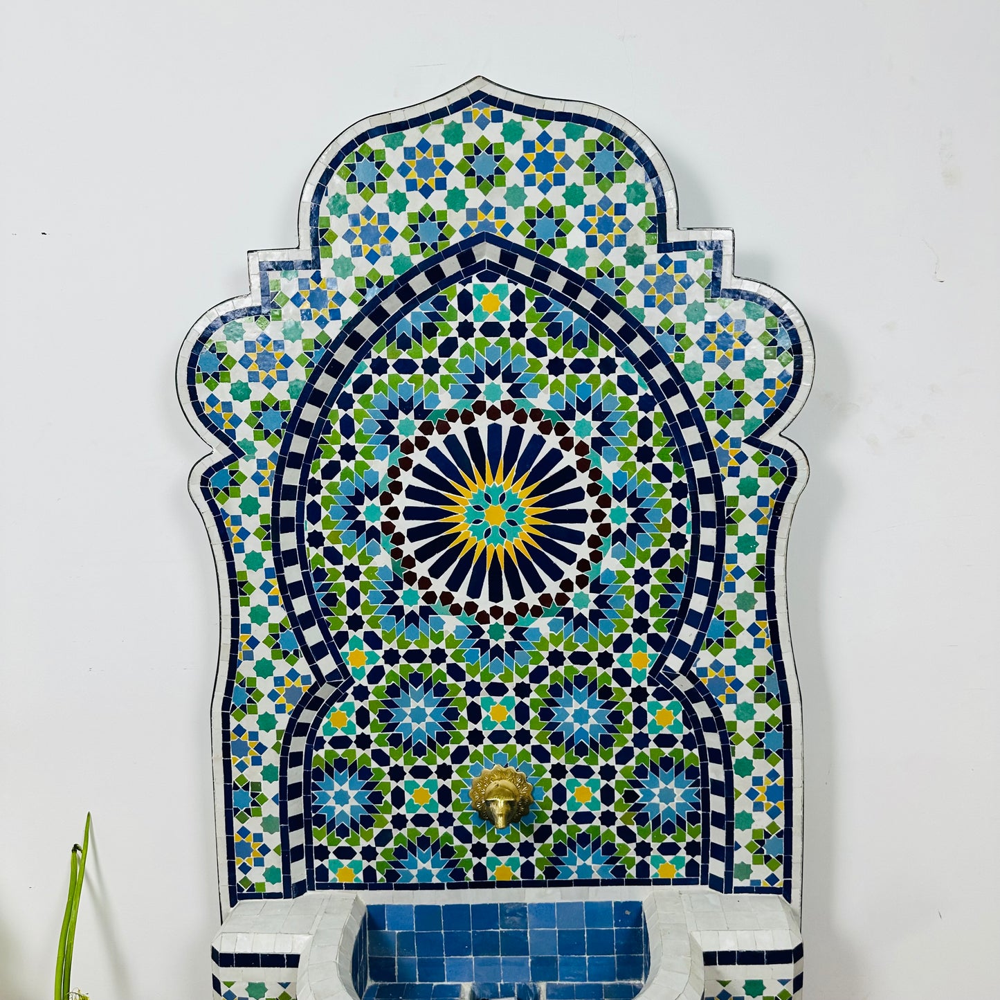 Stunning Moroccan Zellige fountain