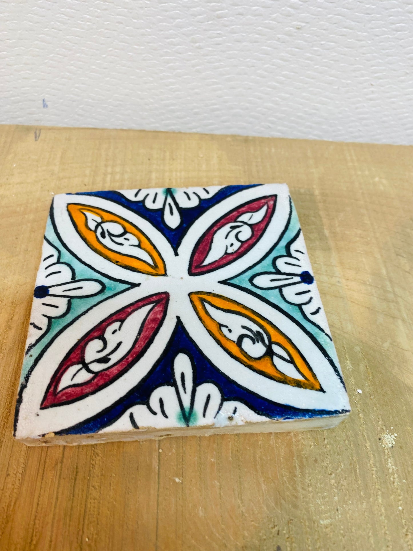 Floral Essence Moroccan Zellige Tile