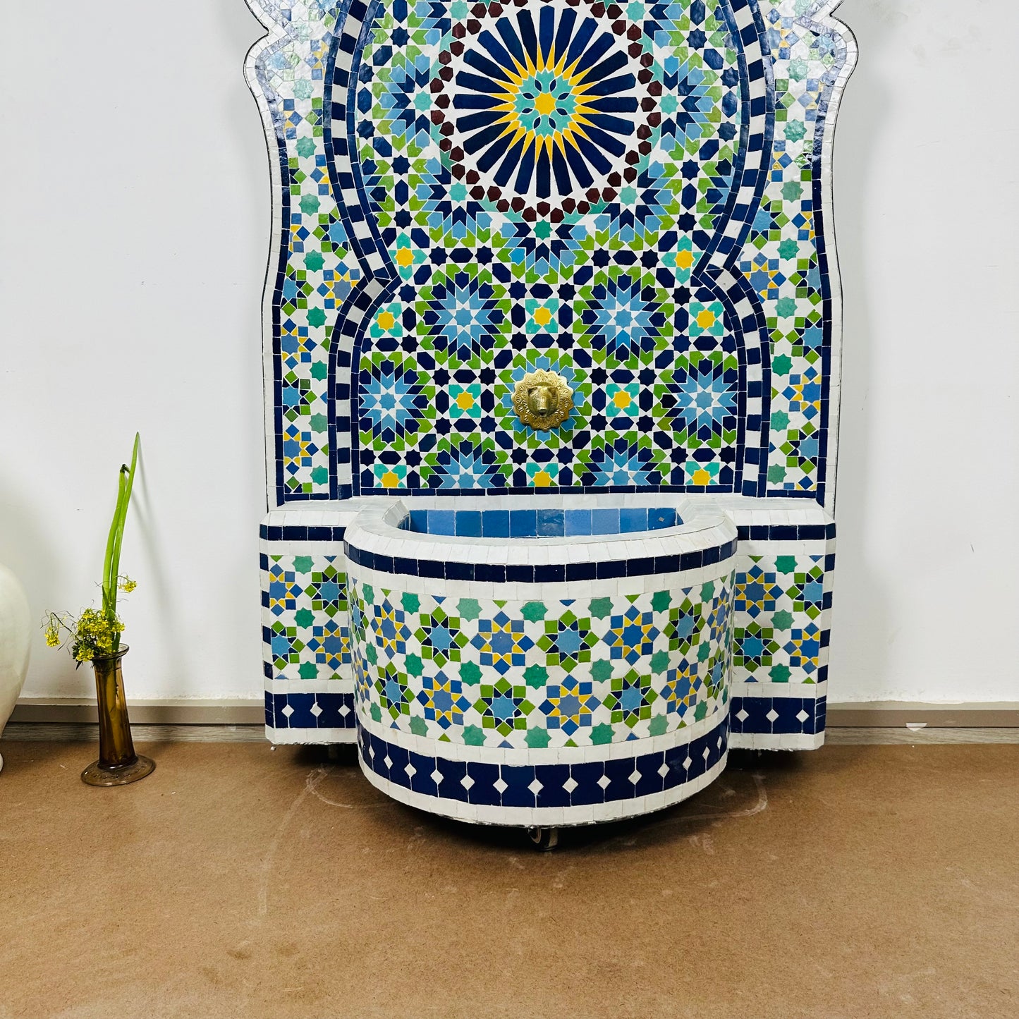 Stunning Moroccan Zellige fountain
