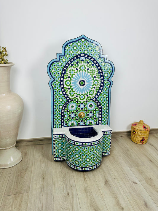 Moroccan Zellige Fountain – Handcrafted Elegance with a Traditional Touch (Copy)