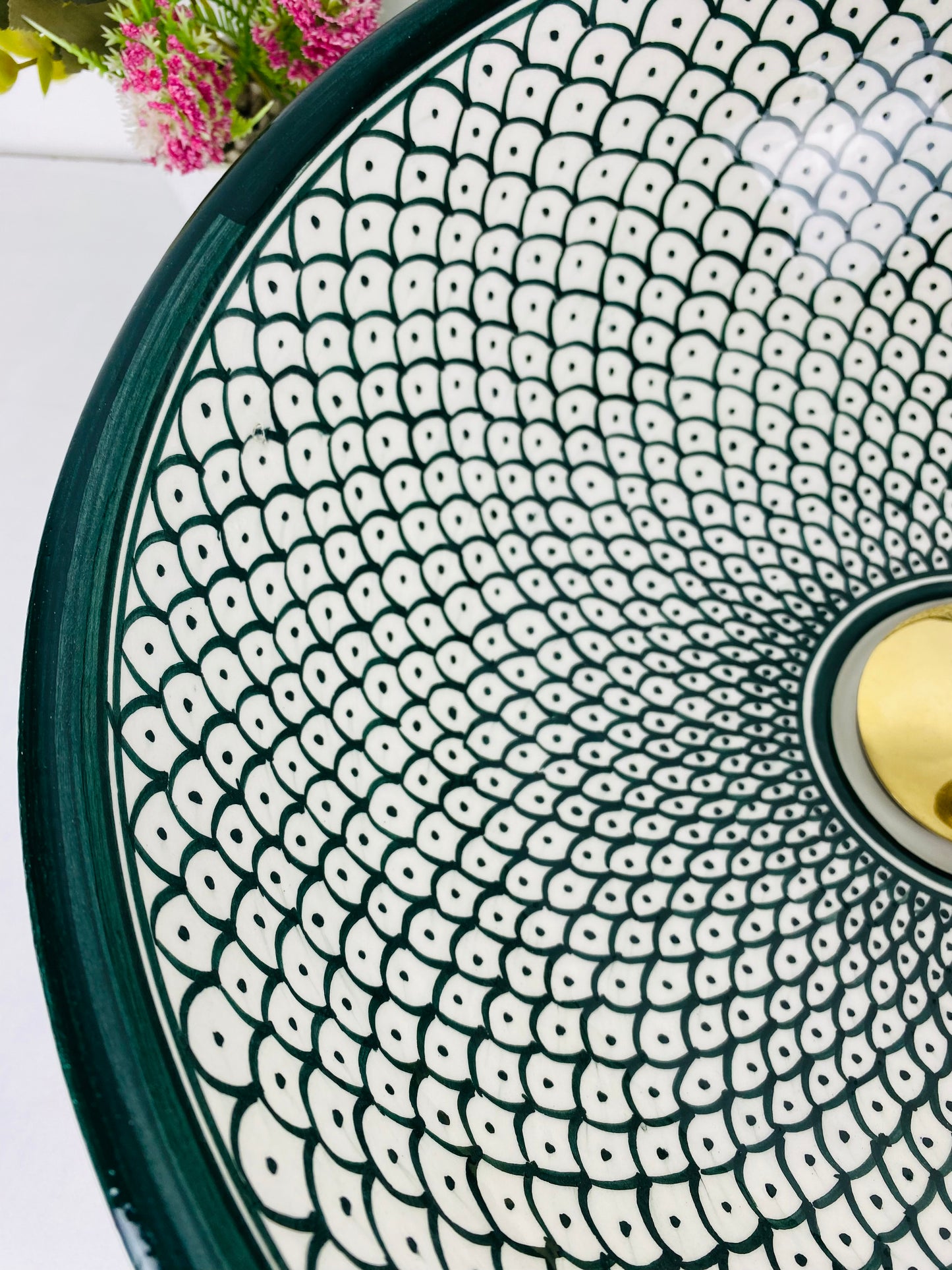 Marrakech Ceramic Bathroom vessel sink