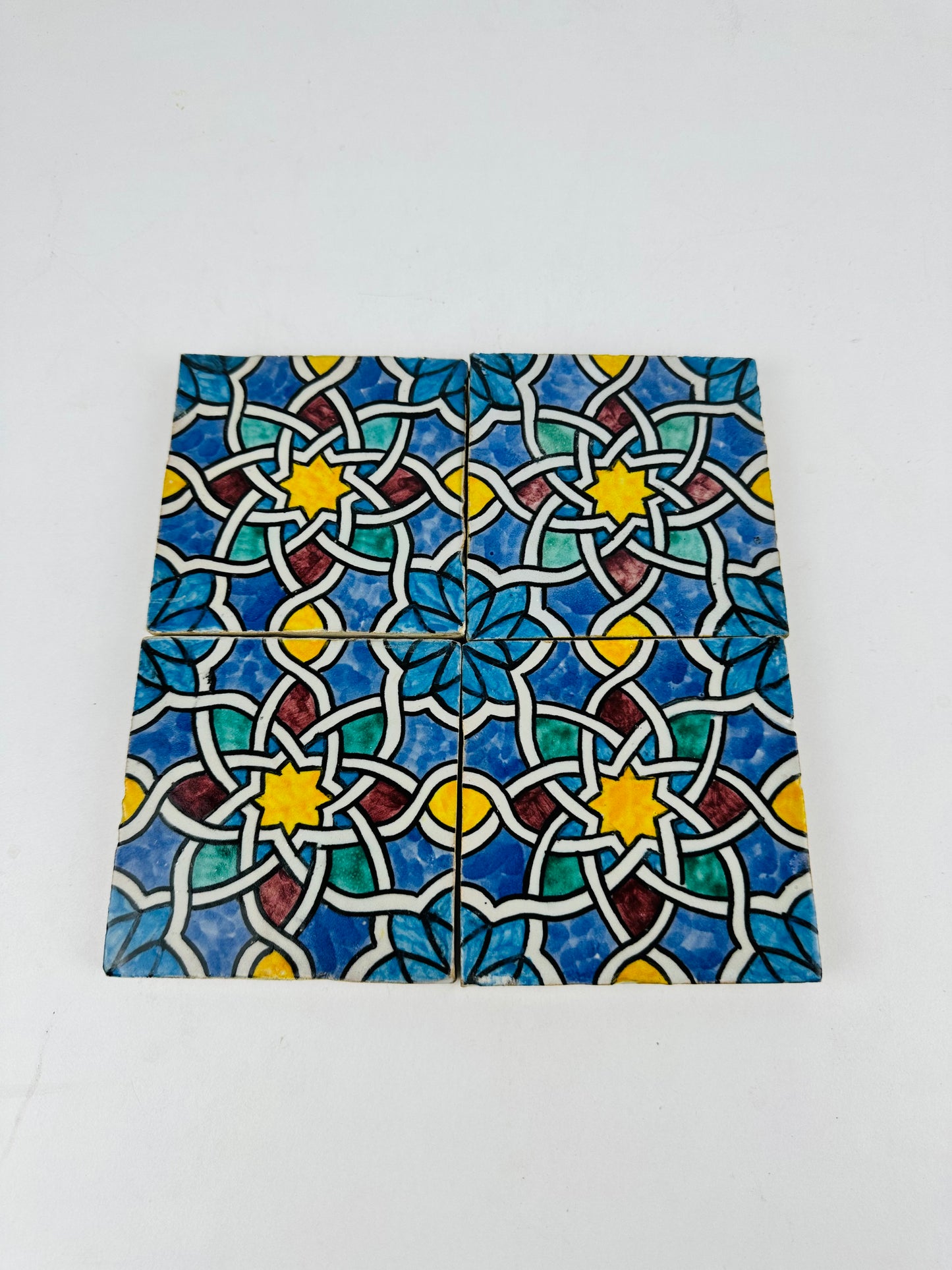 Celestial Knot Moroccan Zellige Tiles