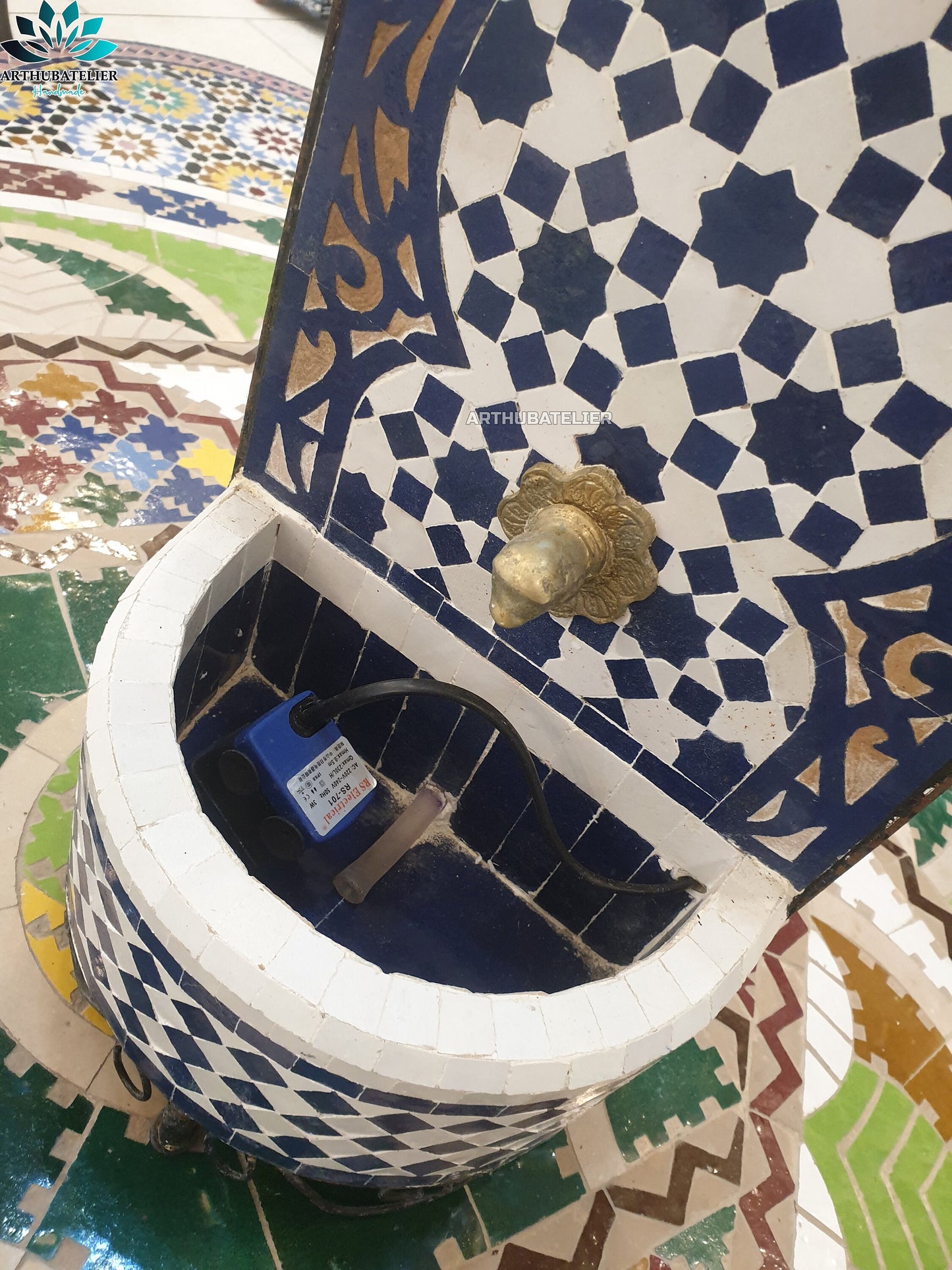 Timeless Moroccan Hanging Fountain – Elegance in Every Detail