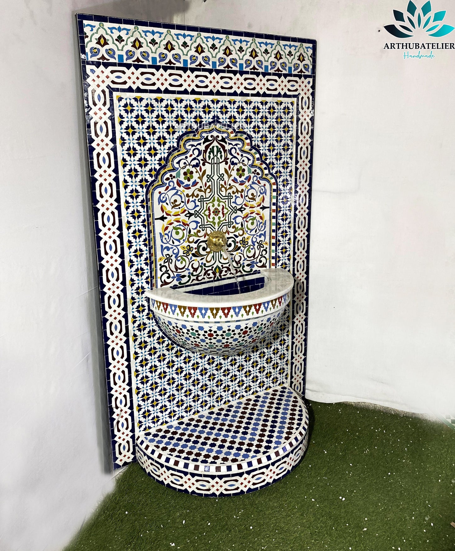 Andalusian Elegance Moroccan Fountain – A Tribute to Moorish Art