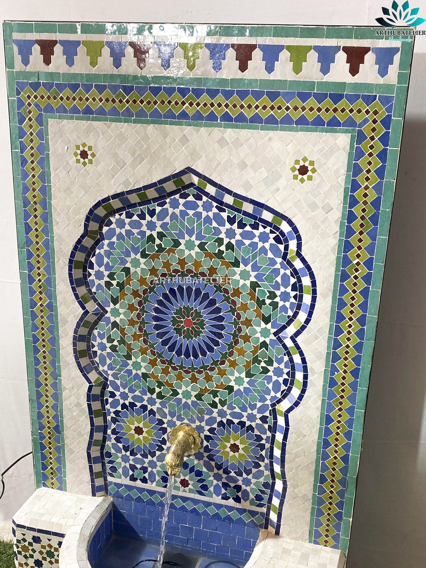 Ocean Bliss Moroccan Fountain – A Timeless Masterpiece