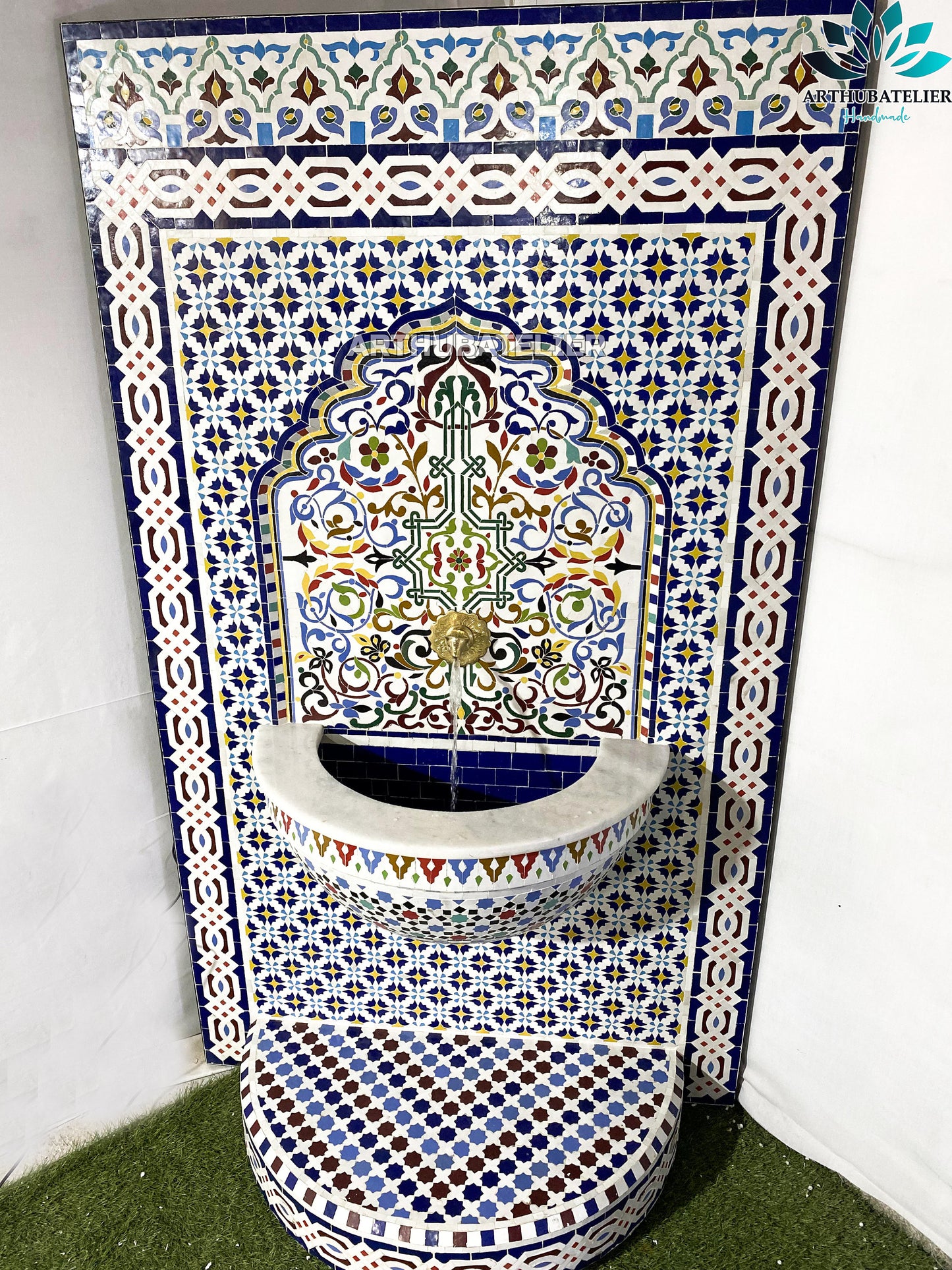 Andalusian Elegance Moroccan Fountain – A Tribute to Moorish Art