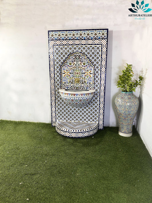 Andalusian Elegance Moroccan Fountain – A Tribute to Moorish Art