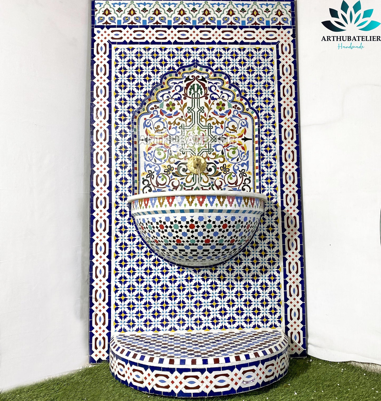 Andalusian Elegance Moroccan Fountain – A Tribute to Moorish Art
