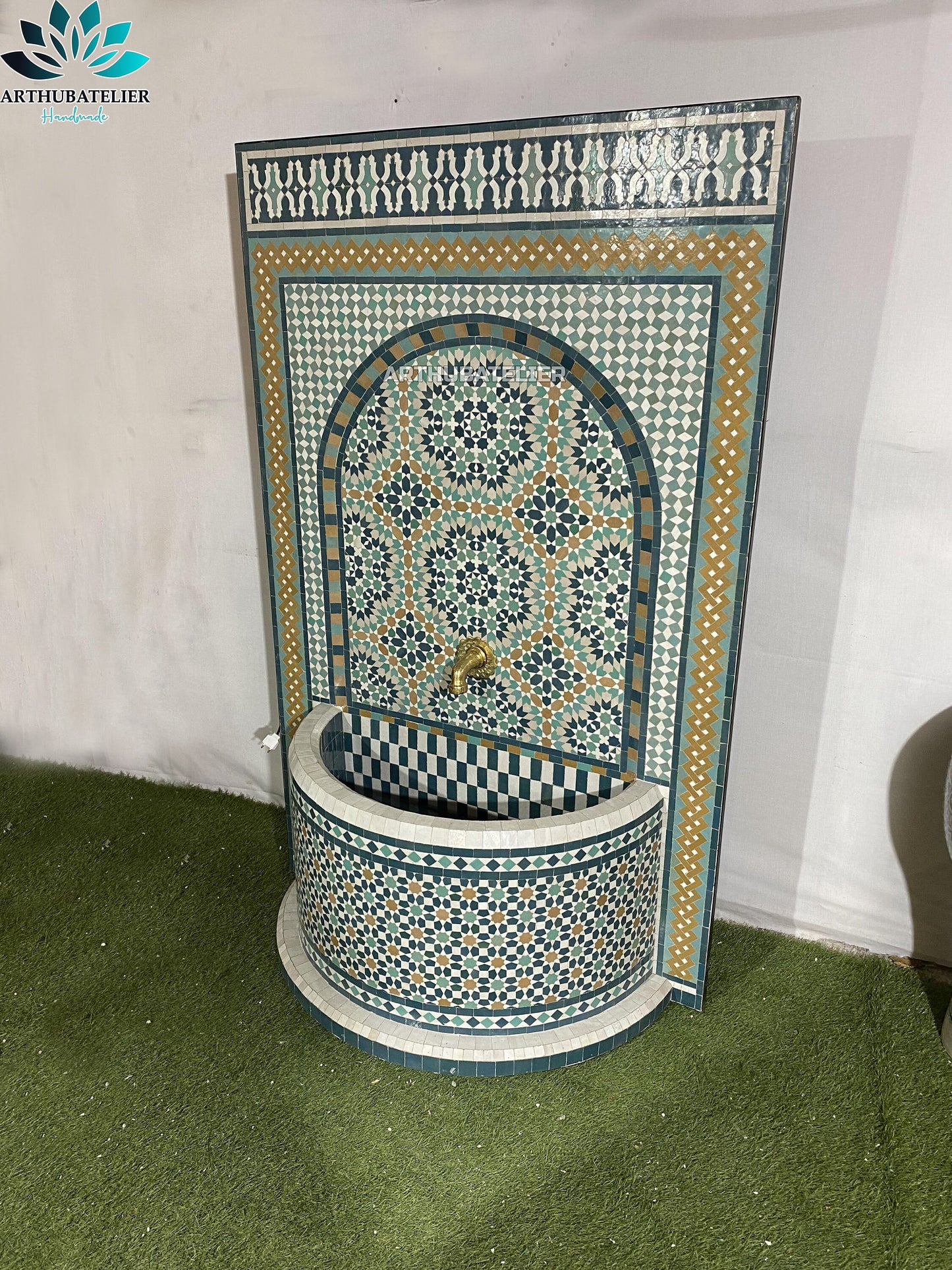 Andalusian-Inspired Moroccan Fountain – A Timeless Masterpiece