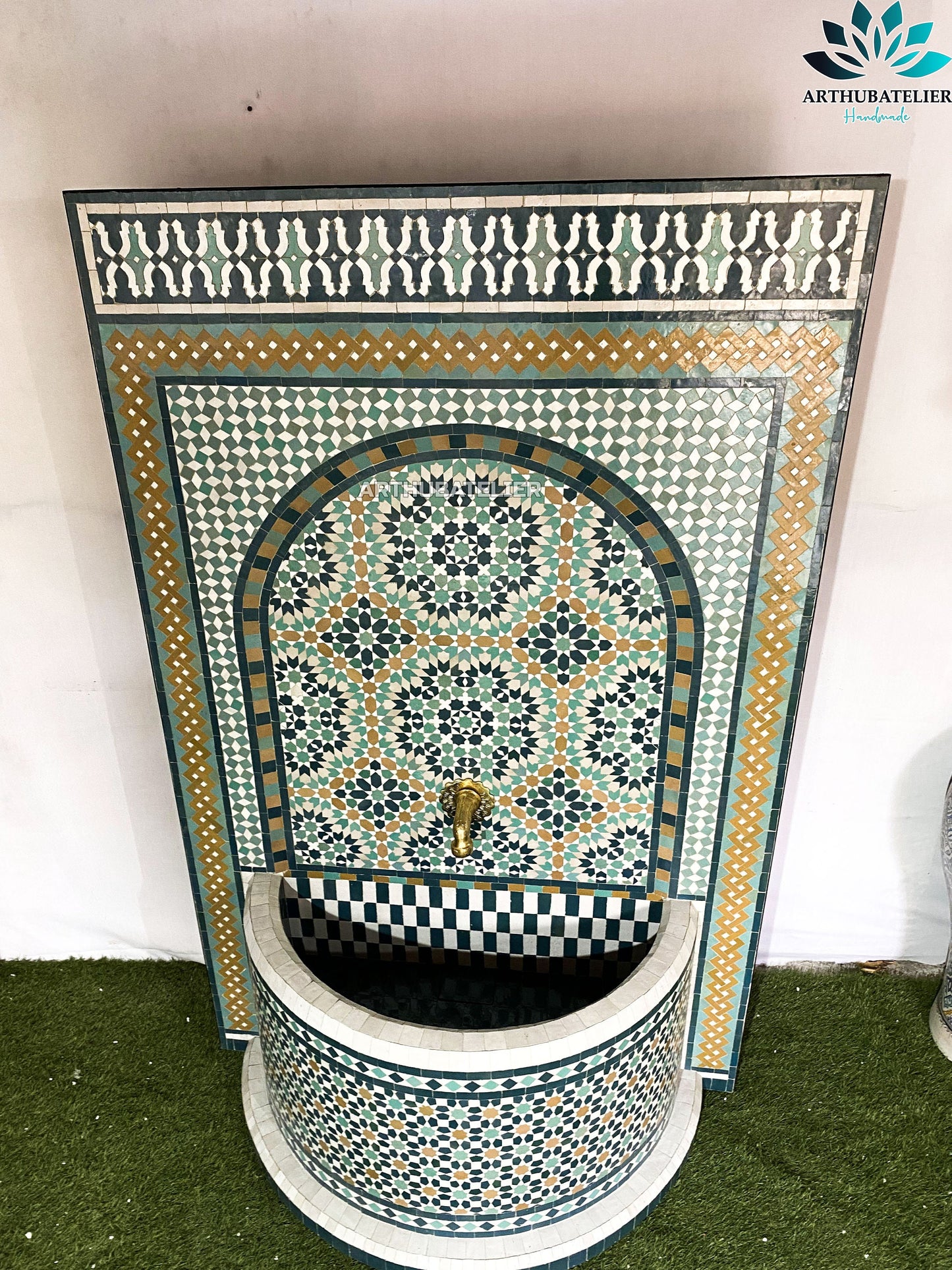Andalusian-Inspired Moroccan Fountain – A Timeless Masterpiece