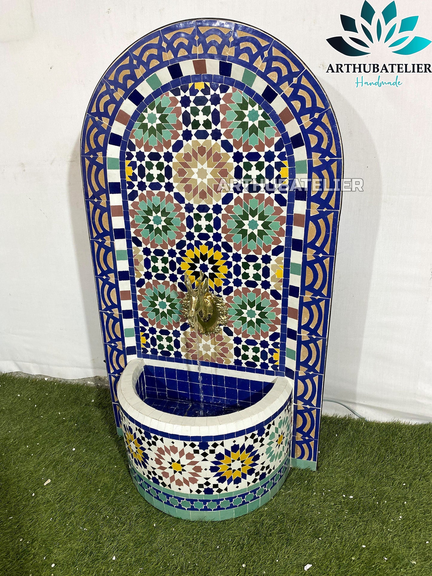 Marrakech Arch Moroccan Fountain – A Symbol of Artistry