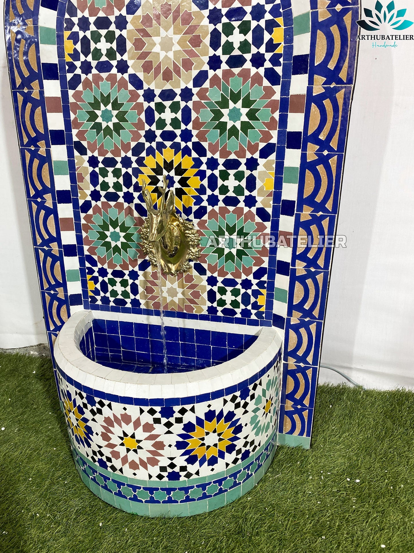 Marrakech Arch Moroccan Fountain – A Symbol of Artistry