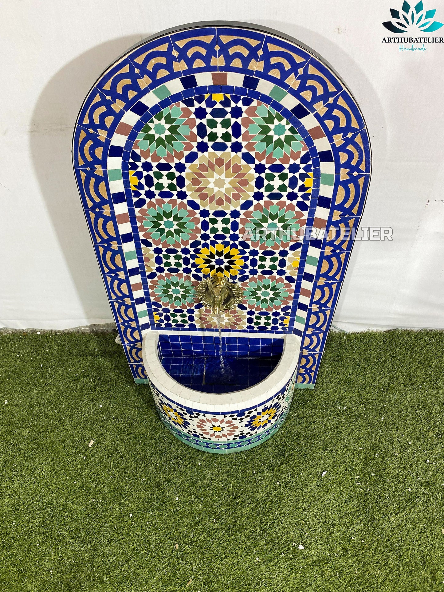 Marrakech Arch Moroccan Fountain – A Symbol of Artistry