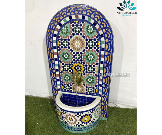 Marrakech Arch Moroccan Fountain – A Symbol of Artistry
